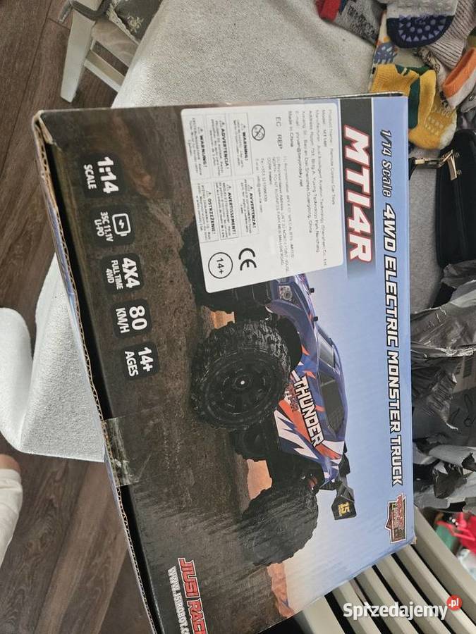 Pojazd RC 4x4 80h 3 baterie Sierakowo