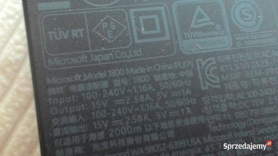 zasilacz Fujitsu Siemens HP ACER ASUS Sony Płońsk