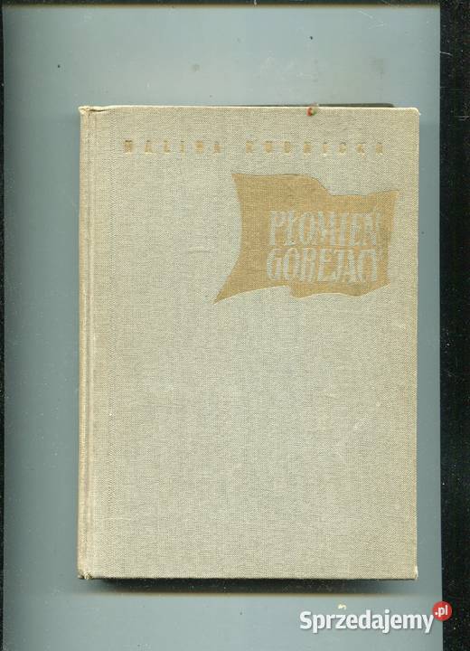 Płomień gorejący Halina Rudnicka Rok wydania 1954 zachodniopomorskie