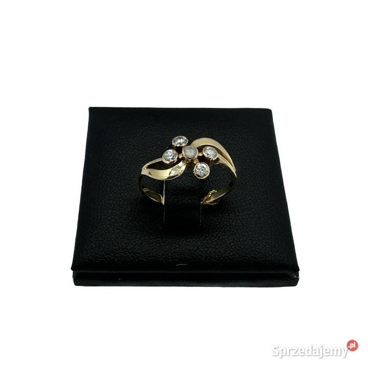 Złoty Pierścionek pr 583 21g R14 złoto warmińsko-mazurskie Elbląg