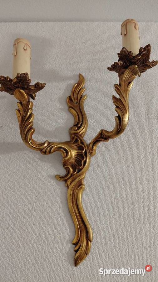 Kinkiety Barokowe Francja Antyki małopolskie sprzedam