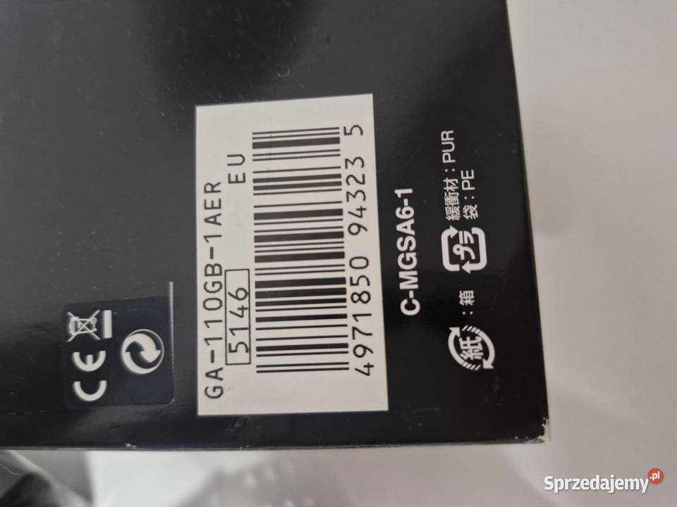 Zegarek Casio GShock GA110GB1AER Komplet Galanteria i dodatki Kazimierza Wielka