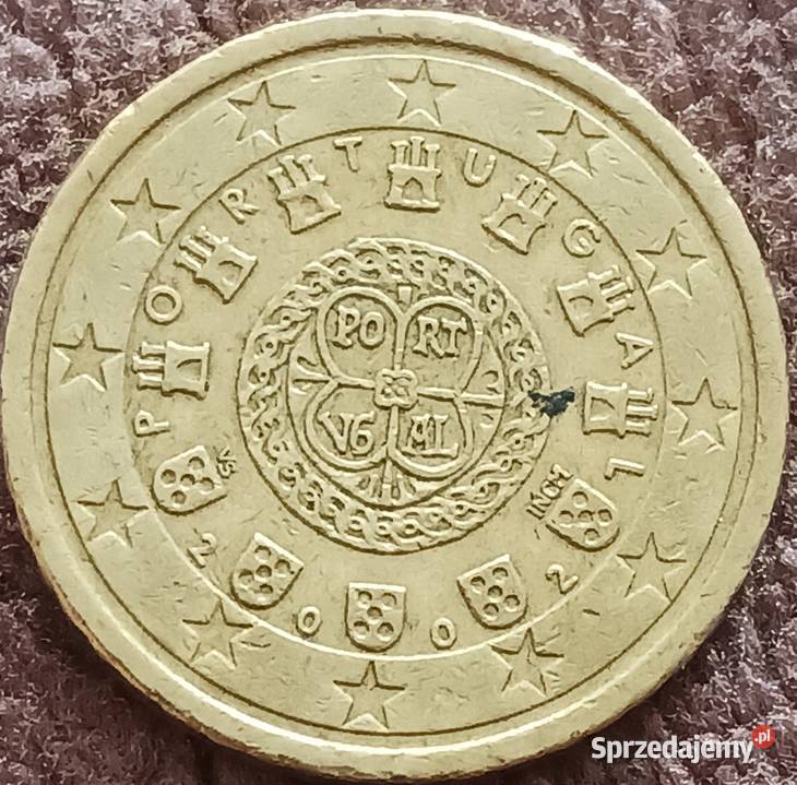 50 Eurocentów Portugalia 2002 r Konin