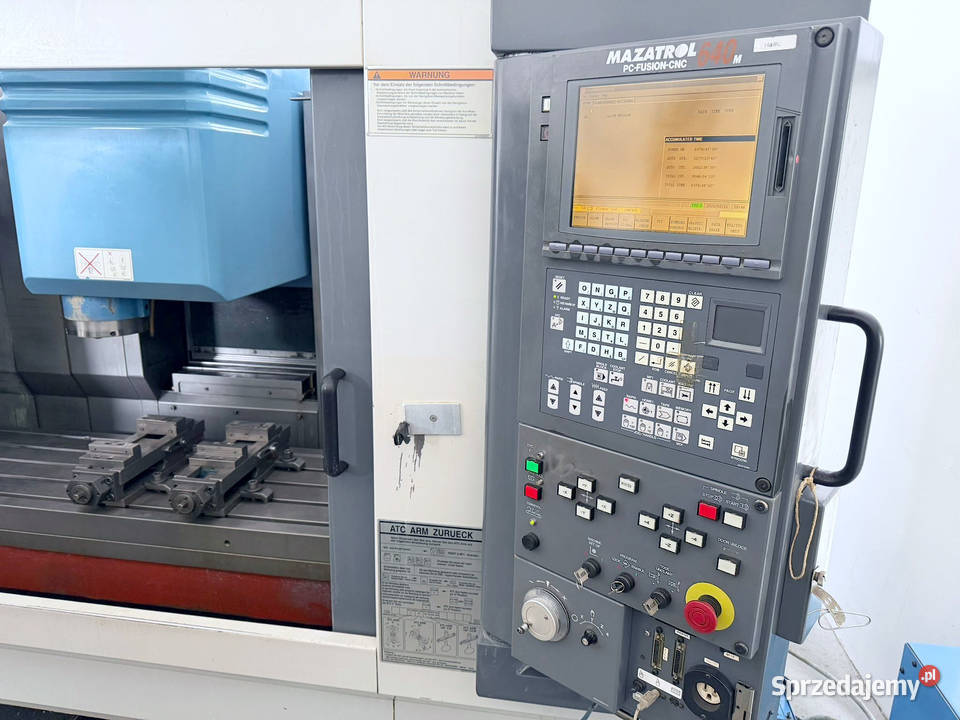 Frezarka CNC MAZAK VTC 200 B 20 oprawek sondy