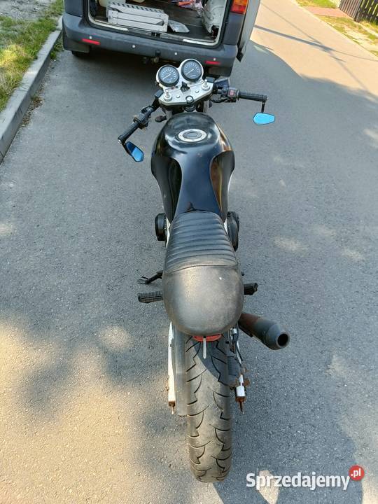 Suzuki GS 500 na części sprawy jeszcze w całości śląskie Myszków