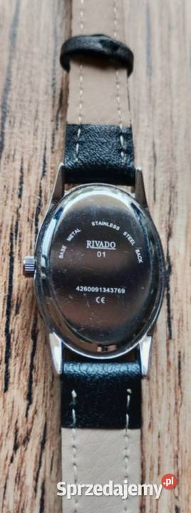 Elegancki zegarek Rivado 01 NOWY PASEK i BATERIA Wąbrzeźno