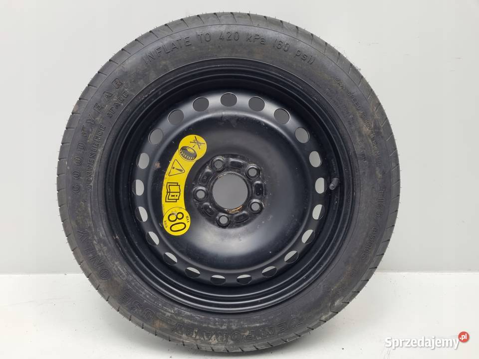 KOŁO DOJAZDOWE 12585 R16 1S71MF 5x108 dojazdówka Samochodowe lubelskie Chełm