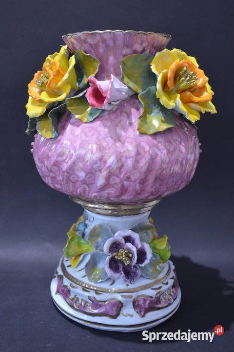 Porcelana Roceram Wazon waza Camelia do kolekcji Środa Wielkopolska sprzedam