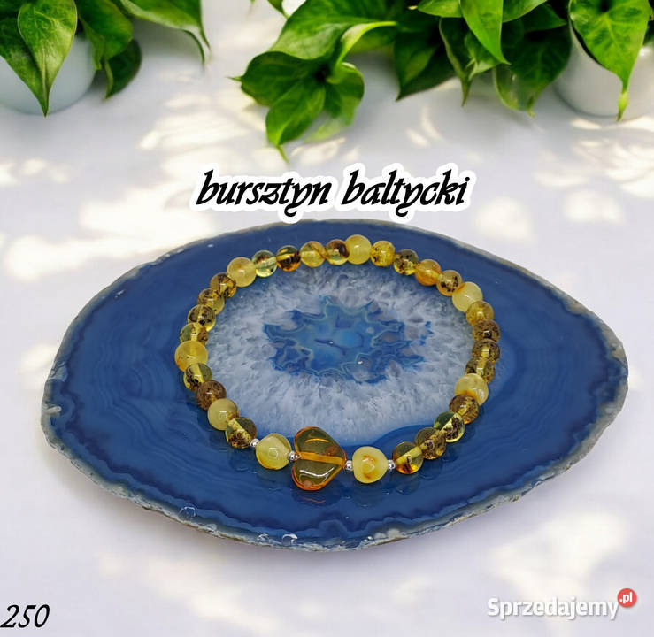 Bransoletka z bursztynu bursztyn bałtycki Warszawa sprzedam