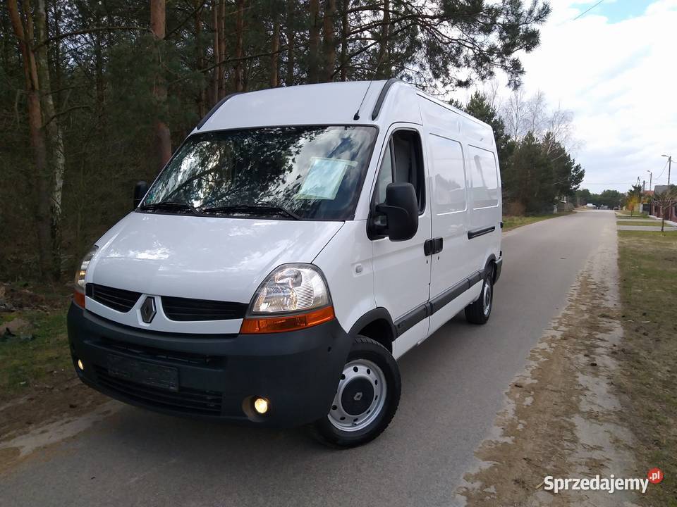 Ładny Renault Master z klimą drzwi na 2 strony z drzwi odsuwane Odrzywół