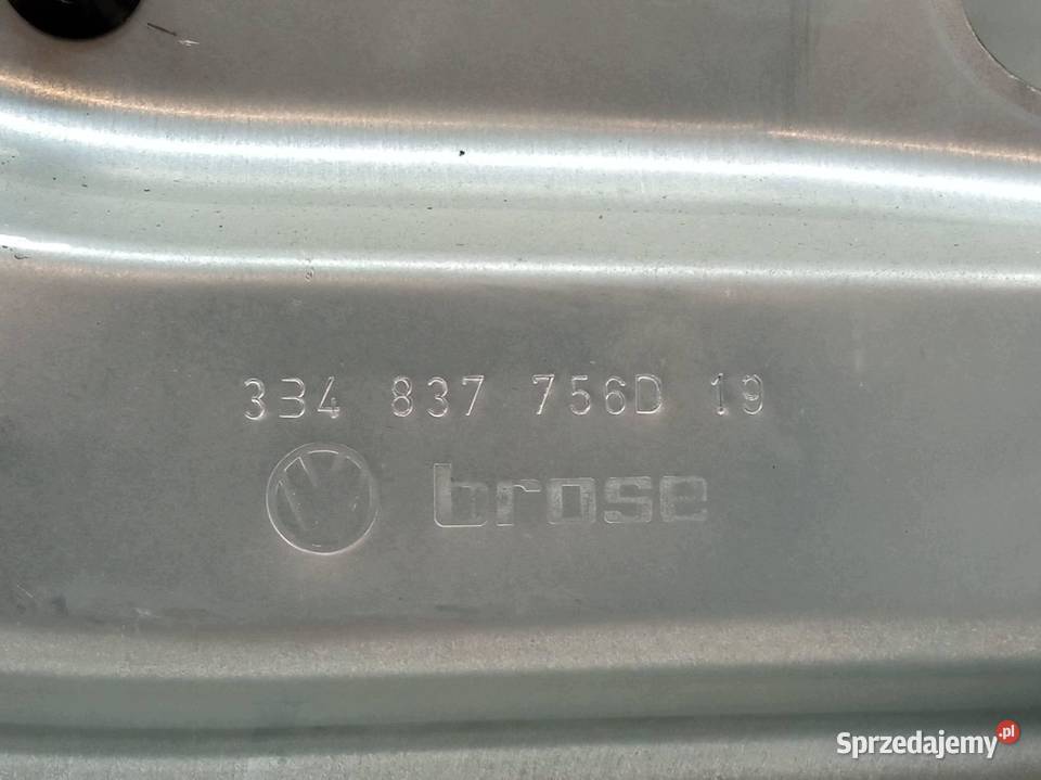MECHANIZM SZYBY PRAWY PRZÓD 3B4837752 VW sprzedam
