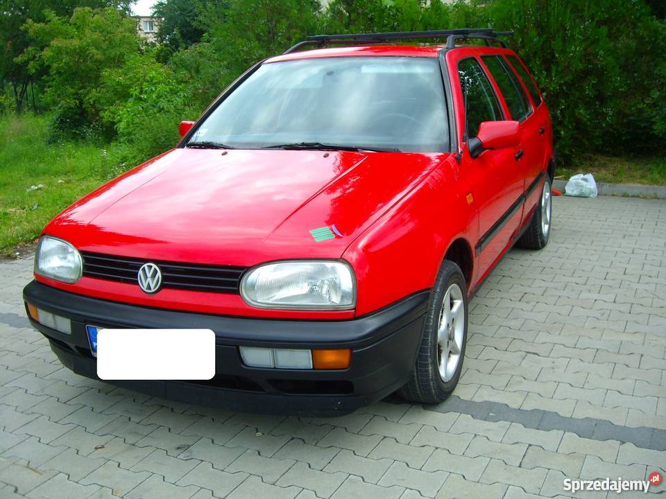 Volkswagen GOLF III Kombi Rok produkcji 1995 Plewiska sprzedam