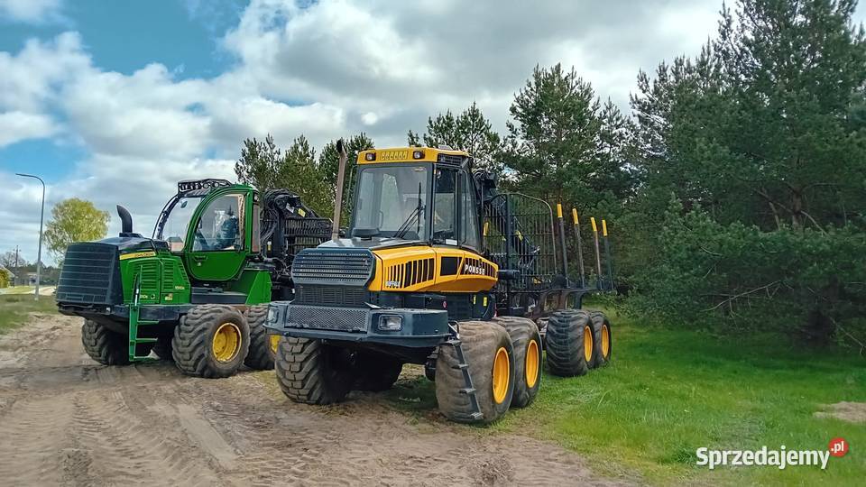 3 PONSSE Buffalo sprowadzone uchyl dzwigu 17200 Trzebielino