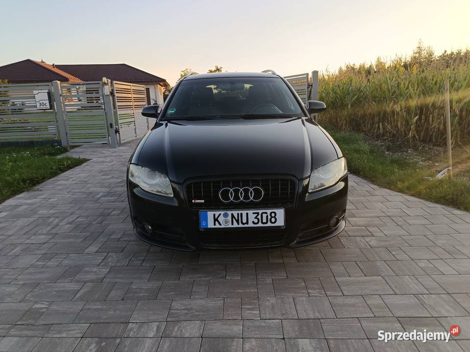 Audi A4 B7 20 TDI SLINE 2007 Xenon Bose ładne 328000km