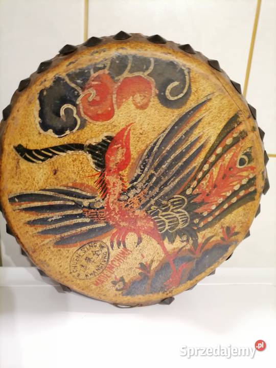 Kolekcjonerski stary instrument bębny klasyczne małopolskie Kraków