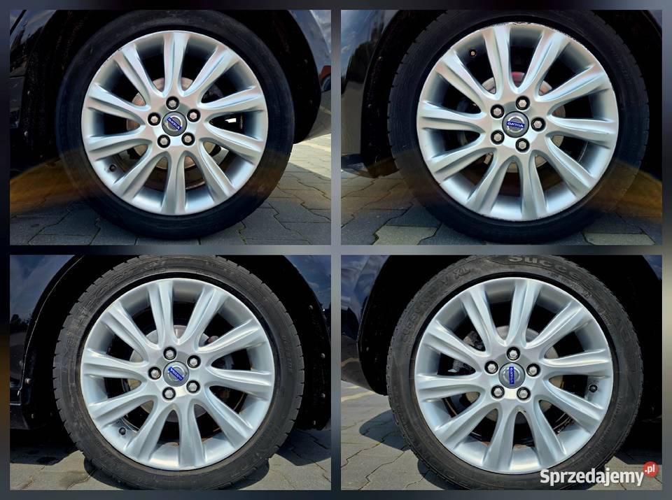 Volvo V40 D2 Momentum 16 diesel 115 2013r czarny diesel świętokrzyskie Skarżysko-Kamienna