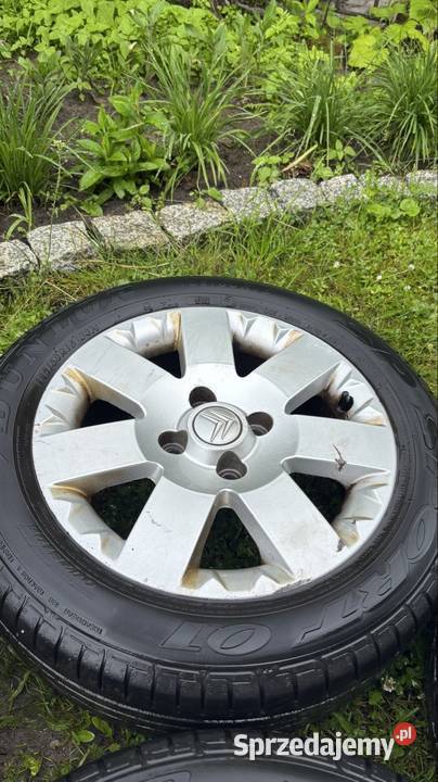 Alufelgi citroen c3 pluriel 15 Samochodowe Bobrowniki sprzedam