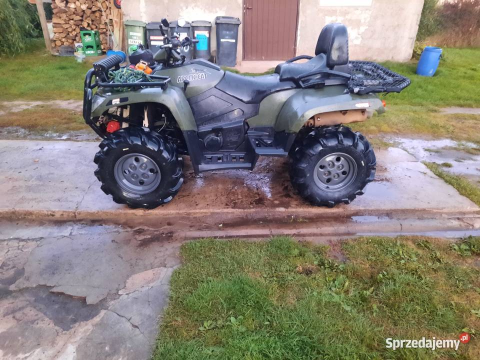 Duży Quad Arctic cat 650 zarejestrowany kat B 2 Rogów