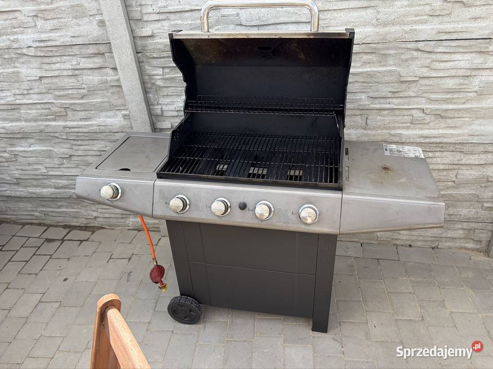 Duży solidny grill gazowySprawny Grille gazowe Ostrów Wielkopolski