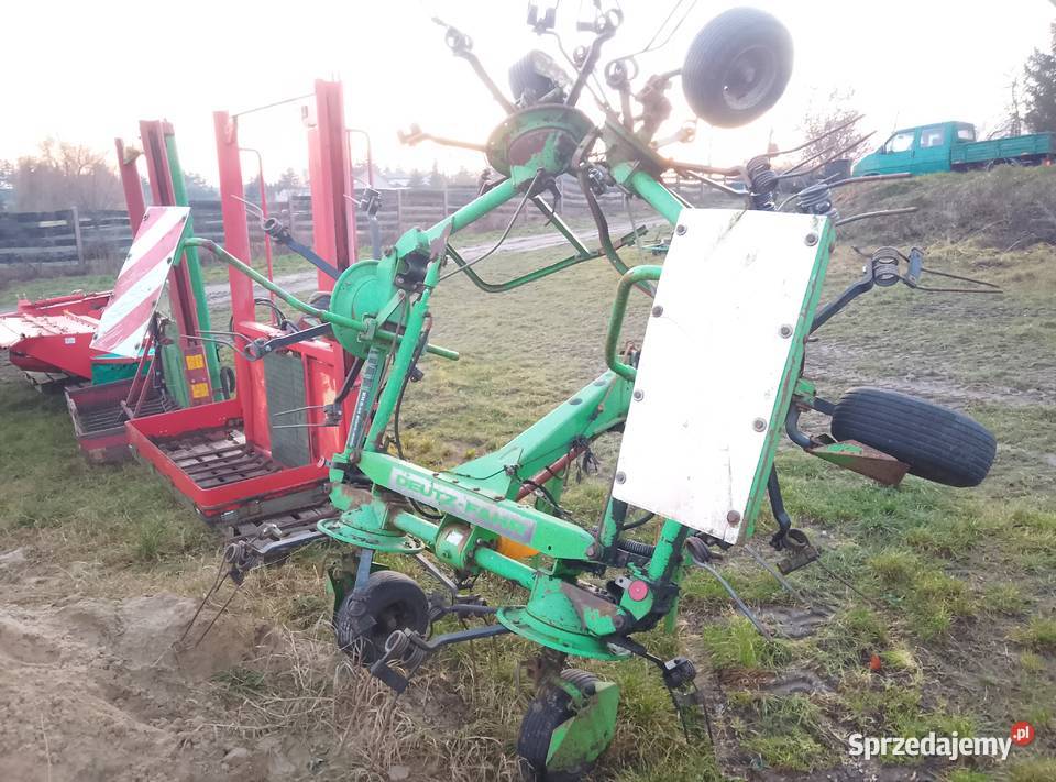 Przetrząsarka Deutz fahr 6 gwiazdowa Deutz-Fahr Stolno sprzedam