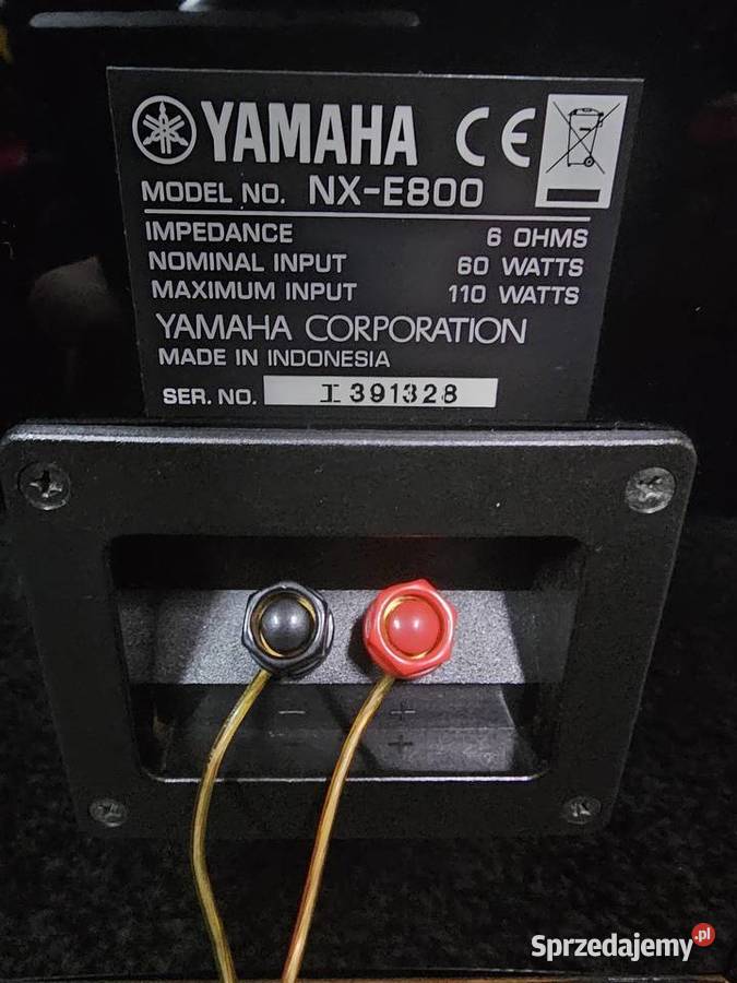 Kolumny stereo Yamaha NXE800 PianoCraft 60110W Kraków