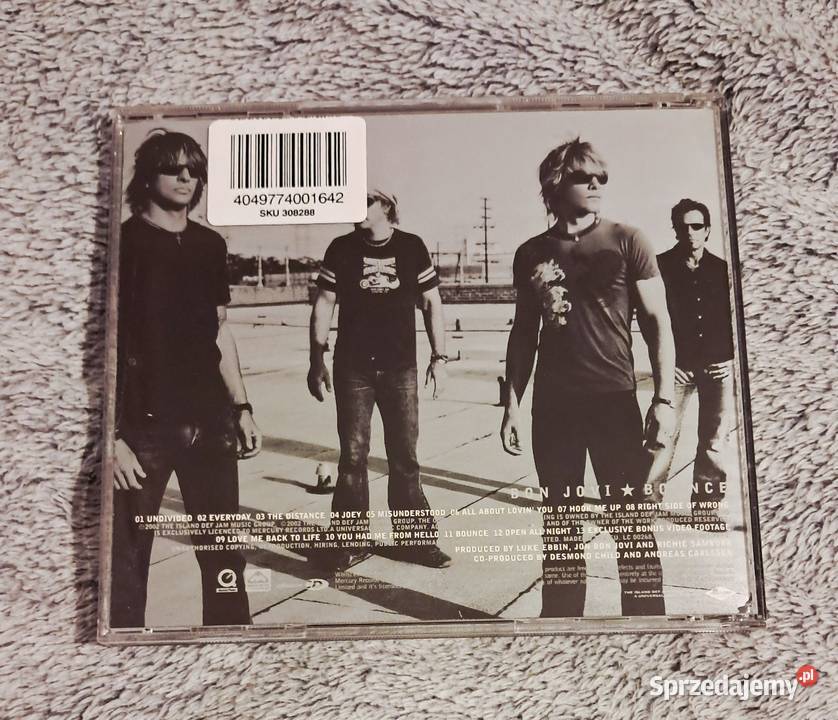 Bon Jovi Bounce CD rock hardrock Rybnik sprzedam