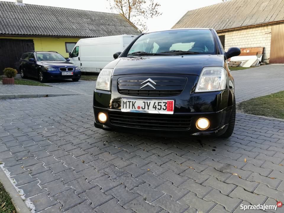 Citroen C2 VTS 122 bezwypadkowy autoalarm Wolbrom sprzedam