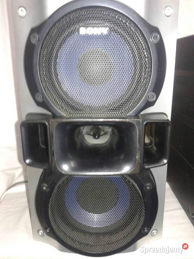 wieża SONY 3xCD 2xkaseta radio RDS pilot świętokrzyskie Ostrowiec Świętokrzyski