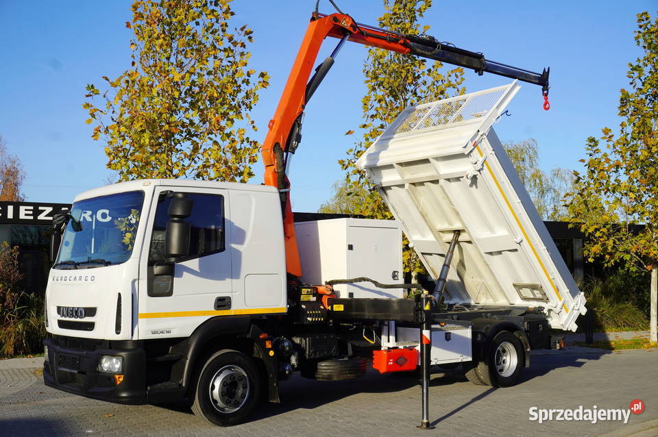 Iveco Eurocargo 120E18 HDS Palfinger Wywrotka 3 Kraków
