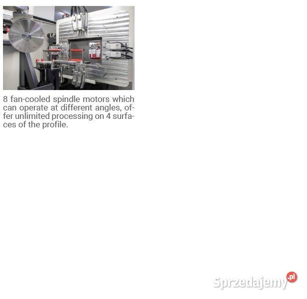 Centrum obróbcze CNC tnące 4 osie ALCOR IV Obodowo