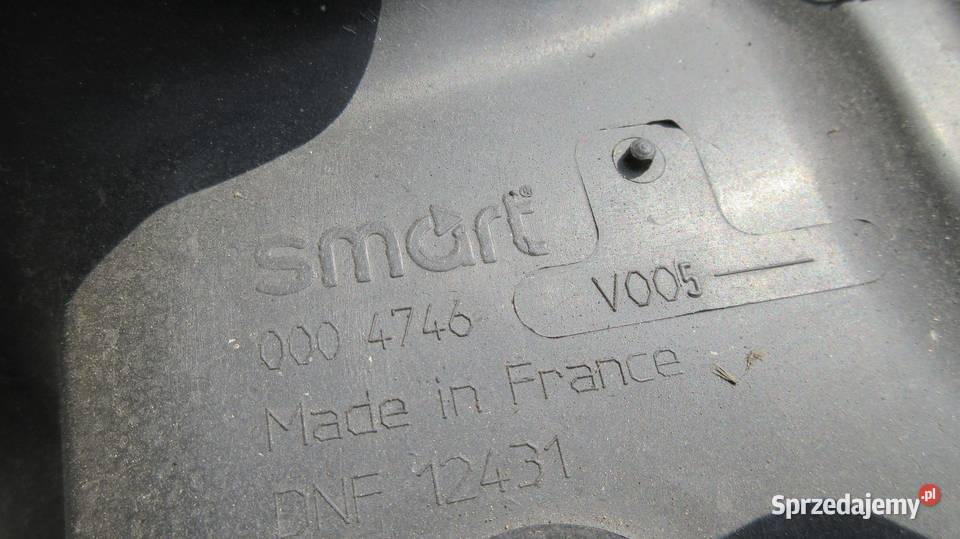 NADKOLE LEWY PRZÓD SMART FORTWO I