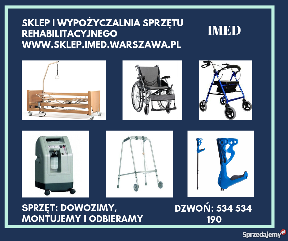 Wypożyczalnia Łóżek Rehabilitacyjnych Wynajem Warszawa