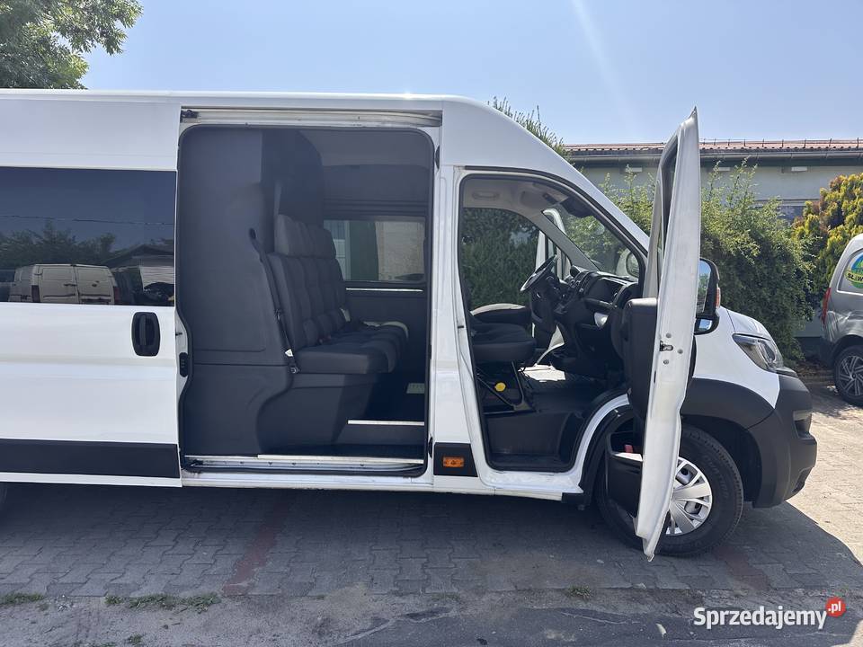 Peugeot Boxer Brygadowy 7 miejsc mały przebieg klimatyzacja Szczecin