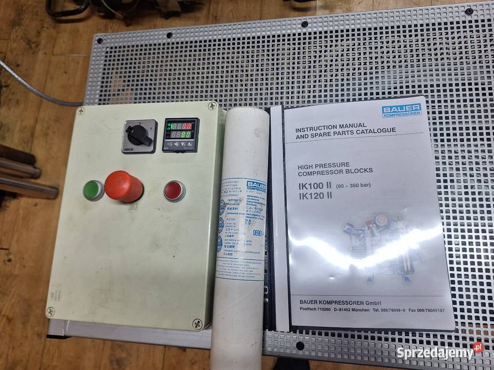 Kompresor nurkowy Bauer Mariner 300 bar Łowicz sprzedam