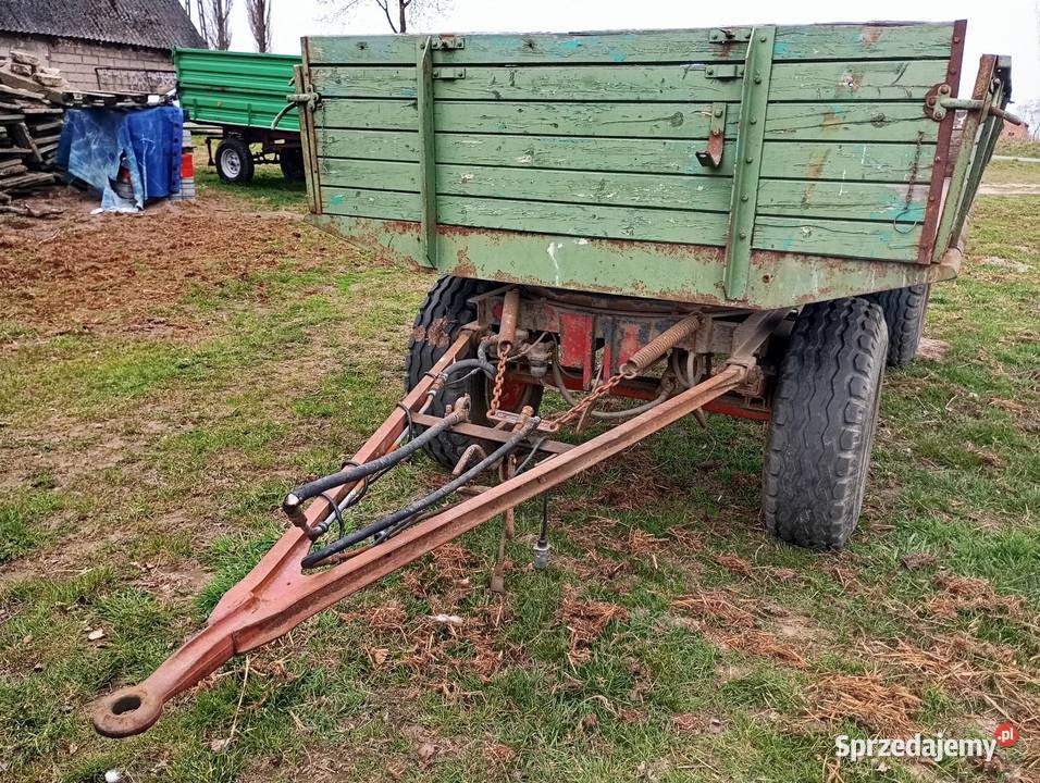 Sprzedam przyczepę trzystronna 8 ton nieuszkodzony Sieradz