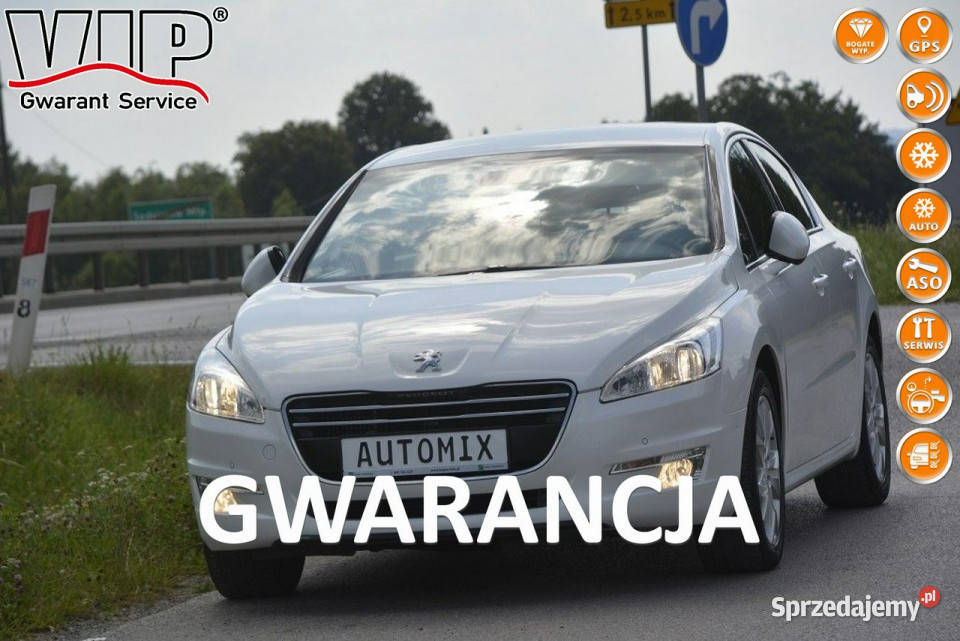 Peugeot 508 16 Turbo doinwestowany nawi serwisie isofix