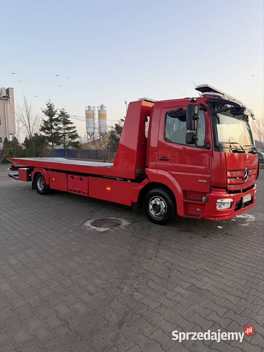 Mercedes Atego 918 95Tony Pomoc drogowa laweta 180KM Piotrków Trybunalski