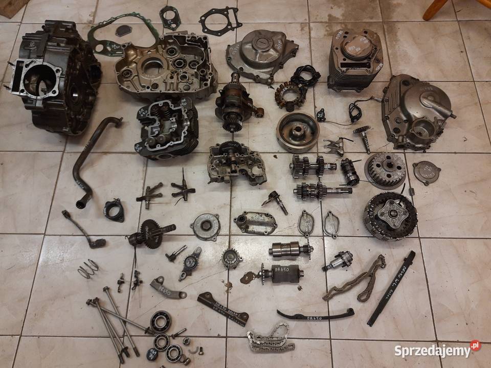 Suzuki DR 650 silnik części dr 650 wał skrzynia dolnośląskie sprzedam