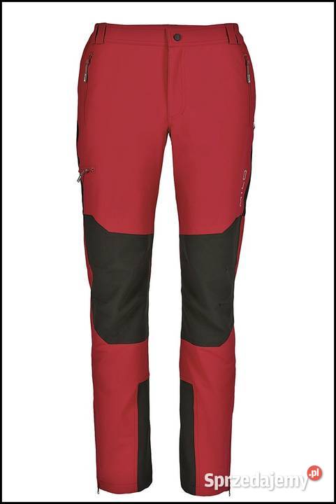 Spodnie BRENTA MiLO trekkingowe M Każdy kolor czerwony Warszawa