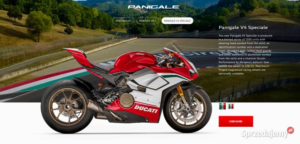 DUCATI Panigale V4 Specjale Magnesium Whels wielkopolskie Ceków