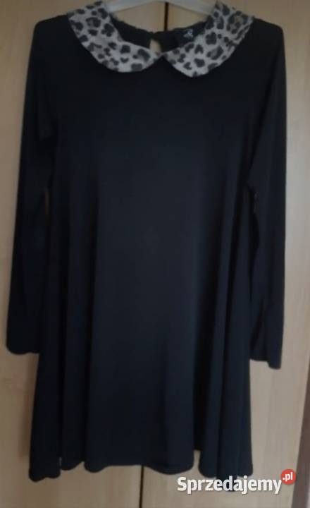 Sukienka ciążowa z kołnierzykiem r M Wąbrzeźno sprzedam