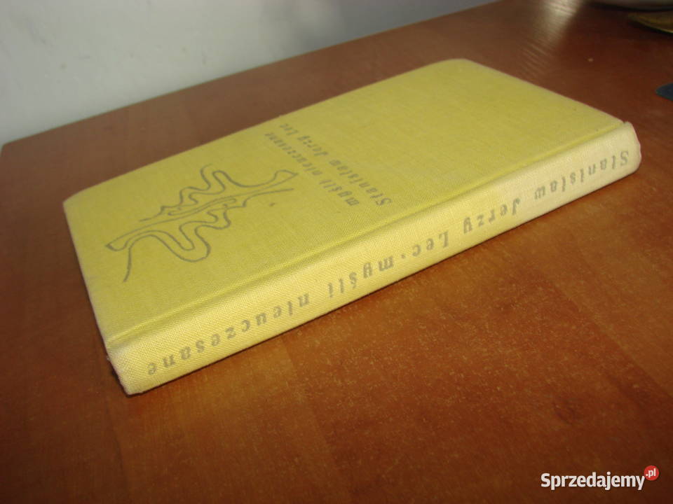 Myśli nieuczesane SJ Lec Pruszcz Gdański sprzedam