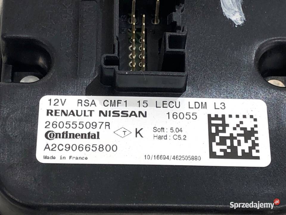 PRZETWORNICA MODUŁ LED RENAULT MEGANE IV