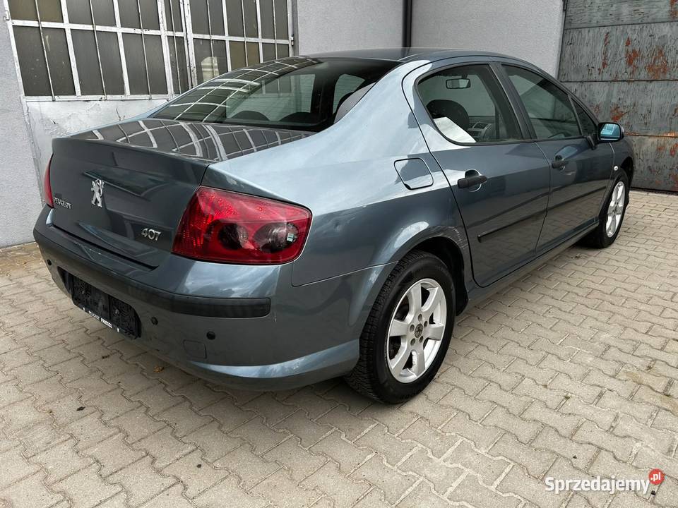 Peugeot 407 125 Tendance nieuszkodzony opolskie Nowy Świętów