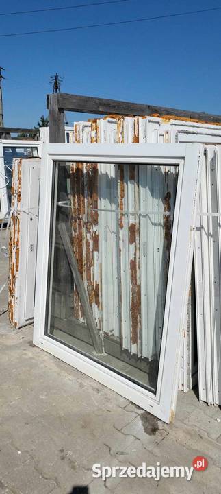 OKNA KacprzaK OKNO PCV 124X147 Używane mazowieckie Siedlce