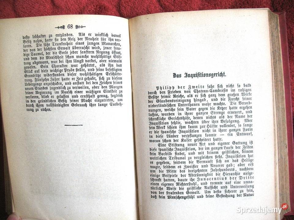 Schiller Fedra tom 7 i 8 antykwaryczna twarda Proza i poezja Siedlce