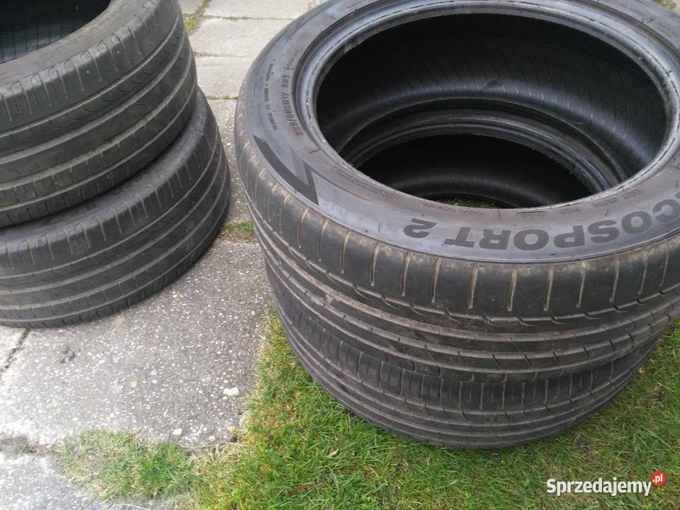 4 opony letnie używane 225x50x17 Gliwice