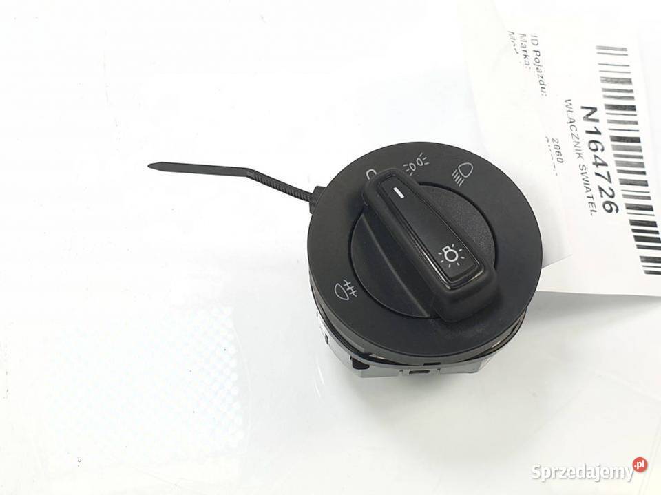 WŁĄCZNIK ŚWIATEŁ SKODA RAPID 5E0941431G sprzedam