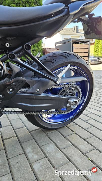 Yamaha mt07 a2 łańcuch Rabowice