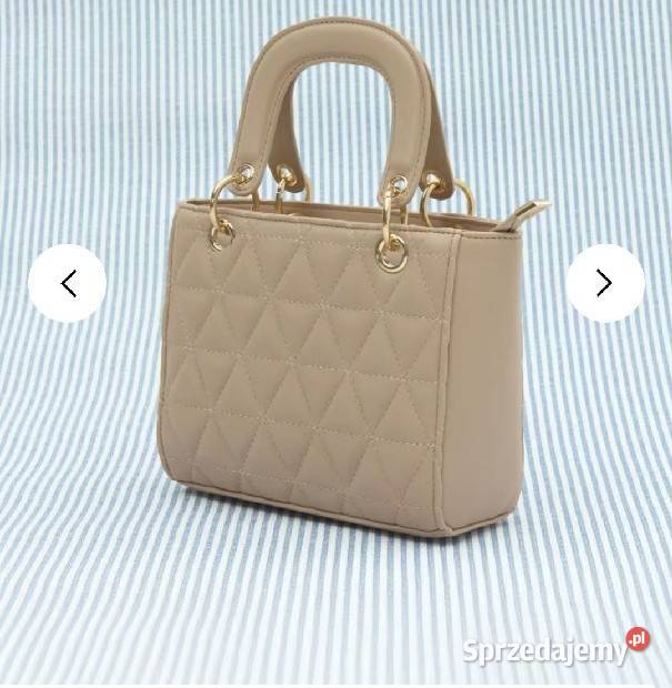 Torebka damska Beżowa Nowa Dla kobiet